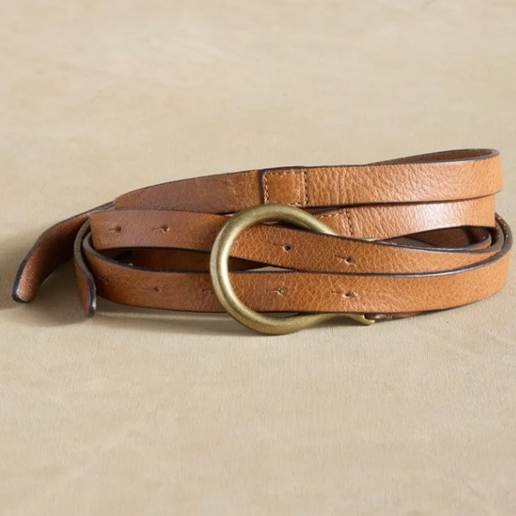 LAST ONE! Sundance Horseshoe Wrap Belt II, NWT, Large, Color: “Saddle” - Picture 3 of 16